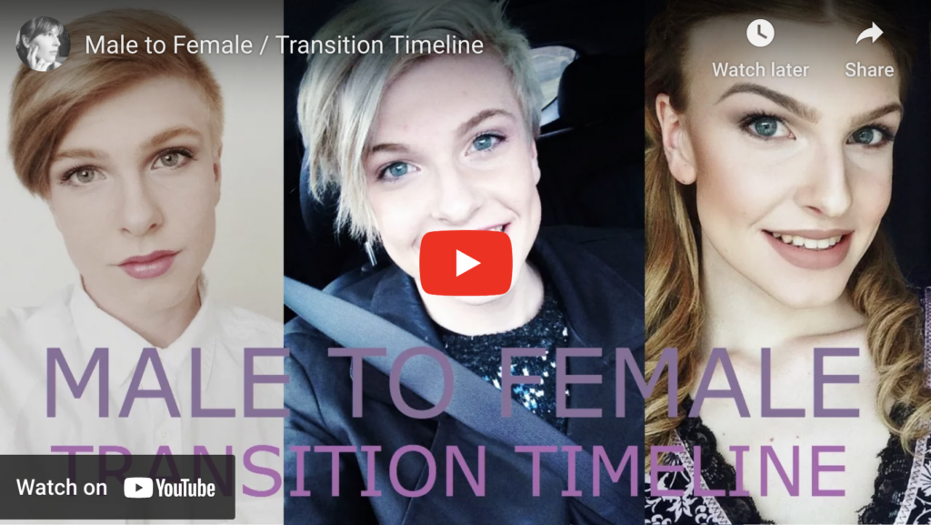 Male to Female Transition Timeline